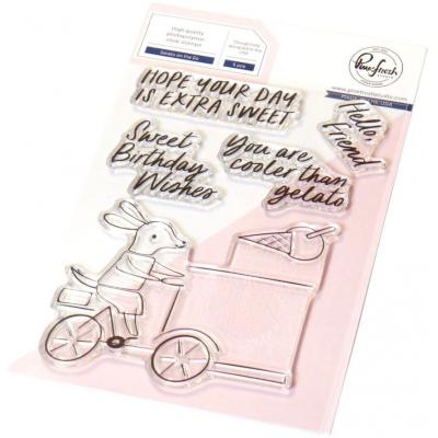 Pinkfresh Studio Stempel - Gelato on the Go